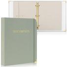 Organizador de documentos ZICOTO Linen, fichário expansível de 33x28 cm Organizador de documentos ZICOTO Linen, fichário expansível de 33x28 cm