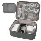 Organizador de eletrônicos Miavers Travel Cord impermeável cinza