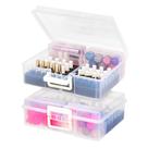 Organizador de esmaltes Cosmetic Train Case IRIS USA, pacote com 2