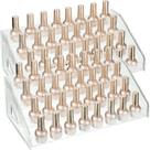 Organizador de esmaltes Jetec Acrylic Clear Glasses Stand