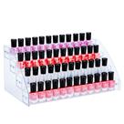 Organizador de esmaltes KINGROW, prateleira de acrílico de 4 camadas