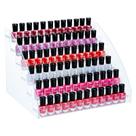 Organizador de esmaltes KINGROW, prateleira de acrílico de 6 camadas