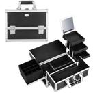 Organizador de estojos para maquiagem Joligrace Professional Black