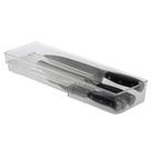 Organizador De Facas Acrílico Paramount 39cm Para Gavetas Organizador De Facas Acrílico Paramount 39cm Para Gavetas