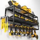 Organizador de Ferramentas Elétricas para Parede YYR 81 cm 8 Espaços