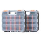 Organizador de ferramentas Mayouko Double Side, 34 compartimentos, conjunto de 2 peças