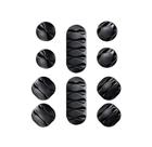 Organizador de Fios Premium Adesivo Gadnic Kit 10 Unidades