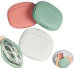 Organizador de fones de ouvido CIXVOEMK de silicone com estojo de armazenamento, 3 unidades