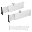 Organizador de Gaveta Ajustavel Divisor Retratil Separador Comoda Estante Escritorio Livro Roupa Talheres Utensilios Discreto Multiuso Organizador de Gaveta Ajustavel Divisor Retratil Separador Comoda Estante Escritorio Livro Roupa Talheres Utensilios Discreto Multiuso