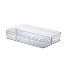 Organizador de Gaveta Diamond Cristal com 2 Div. C 40 X L 25 X A 7,5 Cm Organizador de Gaveta Diamond Cristal com 2 Div. C 40 X L 25 X A 7,5 Cm