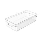 Organizador de Gaveta Dispensa Modular 30cm Multiuso Clear Ou