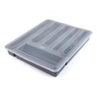 Organizador de Gaveta Porta Talher com Tampa 6 Divisórias Porta Talheres de Mesa