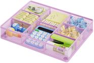 Organizador de gavetas de mesa Marbrasse Metal Mesh com 5 compartimentos