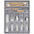 Organizador de gavetas de talheres, bandeja de talheres Lifewit, 7 compartimentos