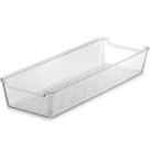 Organizador de Gavetas Plástico 12,5x34cm Organizador de Maquiagens e Acessórios UZ Transparente Organizador de Gavetas Plástico 12,5x34cm Organizador de Maquiagens e Acessórios UZ Transparente