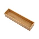 Organizador de gavetas PRATIQUE, utensílios de cozinha de bambu, bandeja de talheres