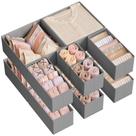 Organizador de Gavetas SONGMICS Dove Grey URDZ006G02 - Conjunto com 12 Peças