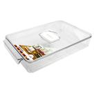 Organizador de Geladeira Acrílico 2,5L com Tampa Deerbox