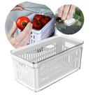 Organizador de Geladeira Com Cesto 5 Litros Clear Fresh Natural Ou Organizador de Geladeira Com Cesto 5 Litros Clear Fresh Natural Ou