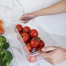 Organizador De Geladeira Com Tampa Clear Fresh 5 Litros 30 x 15 x 13 cm OF300 OU Martiplast
