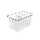 Organizador de Geladeira Coza Dry 3,2 Litros com 2 Cestos Brinox - 10187/3009