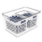 Organizador de Geladeira Coza Dry 3,2 Litros com 2 Cestos