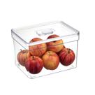 Organizador de Geladeira Para Frutas Retangular 3,8 Litros Com Tampa 0567