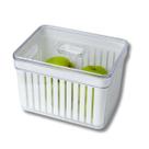 Organizador De Geladeira Retangular 3,8 LTS Com CESTA Organizador De Geladeira Retangular 3,8 LTS Com CESTA