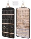 Organizador de joias BAGSMART Hanging Colar Holder Preto