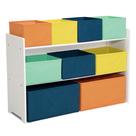 Organizador de Juguetes Delta Children Deluxe con Múltiples Contenedores Blanco 91x30x71 cm