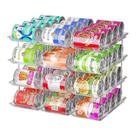 Organizador de Latas Attelite 3 Conjuntos com 4 Camadas para 48 Latas Organizador de Latas Attelite 3 Conjuntos com 4 Camadas para 48 Latas