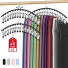 Organizador de legging Besslly, pacote com 3 e 15 clipes para armário preto Organizador de legging Besslly, pacote com 3 e 15 clipes para armário preto