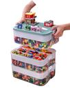 Organizador de Lego Harazaqa para Crianças - 3 Andares