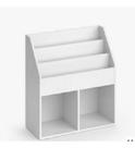 Organizador De Livros Infantil Rael 100% Mdf (brinquedos)