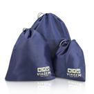 Organizador de Malas para Viagem com 3 Peças Jacki Design Azul Organizador de Malas para Viagem com 3 Peças Jacki Design Azul