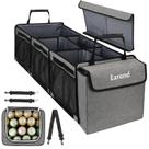 Organizador de Maletero EAROND Plegable con Bolsa Térmica Gris Claro