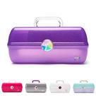 Organizador de maquiagem Caboodles On-The-Go Girl Purple Jelly