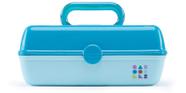 Organizador de maquiagem Caboodles Pretty In Petite Turquoise