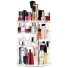 Organizador de maquiagem MISERWE 360 Rotating com grande capacidade