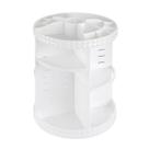 Organizador de maquiagem V-HANVER 360 Rotating White Acrílico