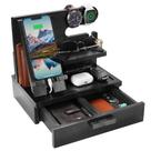 Organizador de Mesa de Cabeceira com Docking Station para Celular ZAPUVO