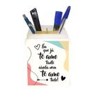 Organizador de Mesa Iluminado Já Te Amo Tanto Organizador de Mesa Iluminado Já Te Amo Tanto