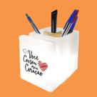 Organizador De Mesa Iluminado Logo Você Coisou Meu Coração - 10010904