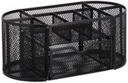 Organizador de mesa para escritório Amazon Basics Mesh Black