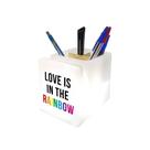 Organizador de Mesa Porta Objeto Porta Treco Iluminado DecorFun - Rainbow