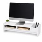 Organizador de Mesa Suporte Monitor Branco