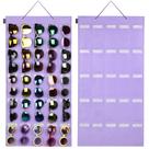 Organizador de óculos de sol AROUY Storage 25 slots roxo Organizador de óculos de sol AROUY Storage 25 slots roxo