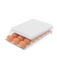 Organizador de Ovos OU Roll Clear Fresh Branco 21 Unidades