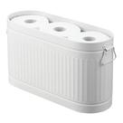 Organizador de papel higiênico MDesign Oscar Collection - Branco