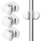 Organizador de Pared para Mopas y Escobas BEZOX, Pack de 3 Organizador de Pared para Mopas y Escobas BEZOX, Pack de 3